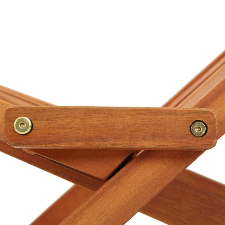 foldbar loungestol massivt akacietræ