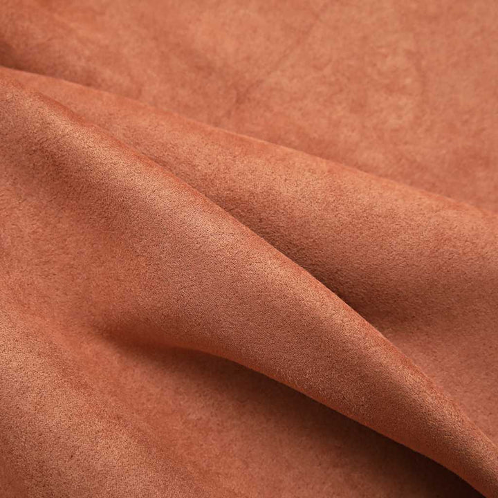 mørklægningsgardiner 2 stk. metalringe 140 x 225 cm rustfarvet