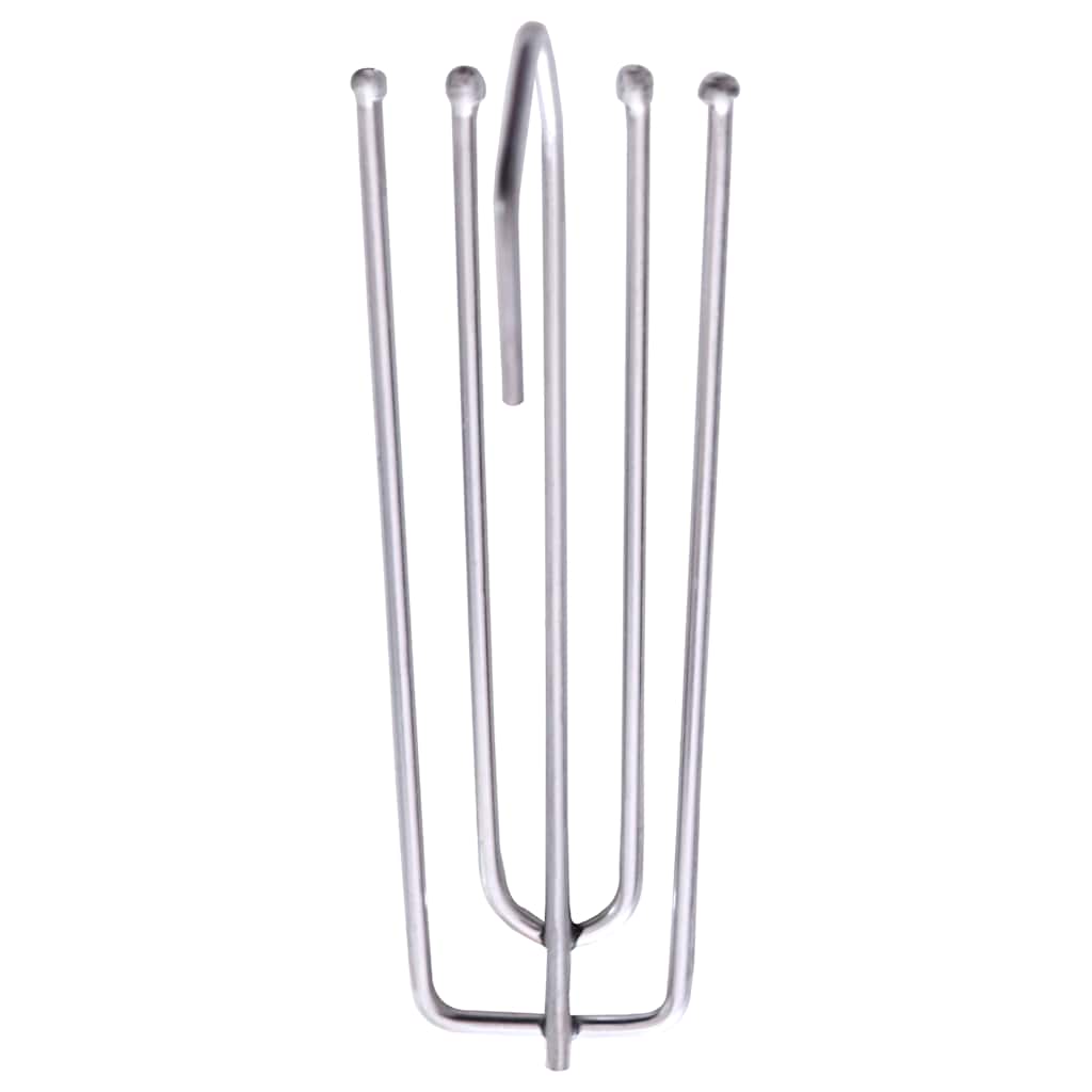 mørklægningsgardiner med kroge 2 stk. 140x245 cm råhvid