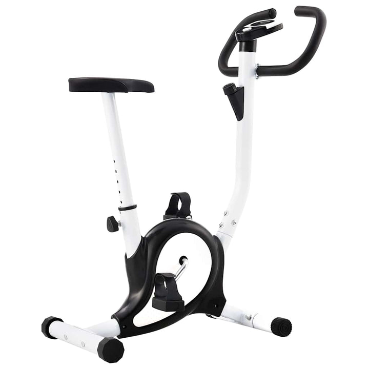 motionscykel med bæltemodstand sort
