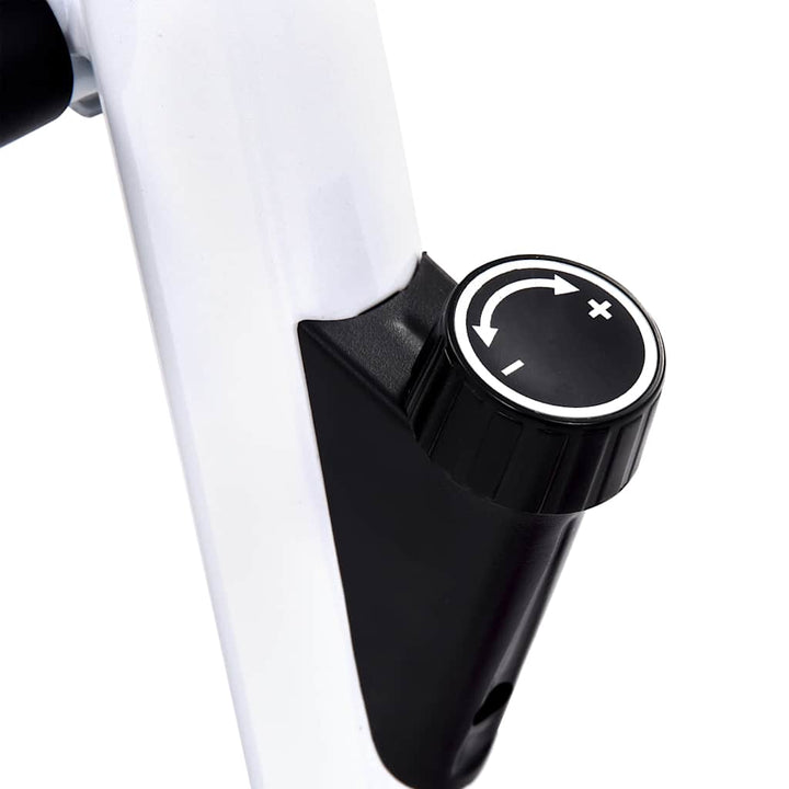 motionscykel med bæltemodstand sort