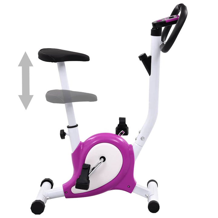 motionscykel med bæltemodstand lilla