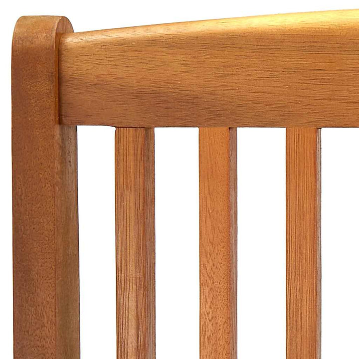 Klapstole 4 stk. massivt akacietræ