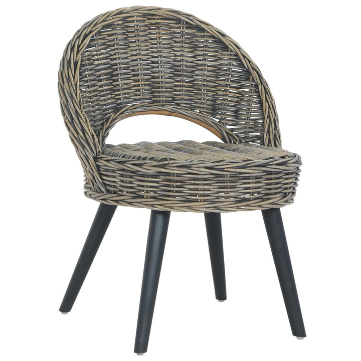 lænestol kubu-rattan sort