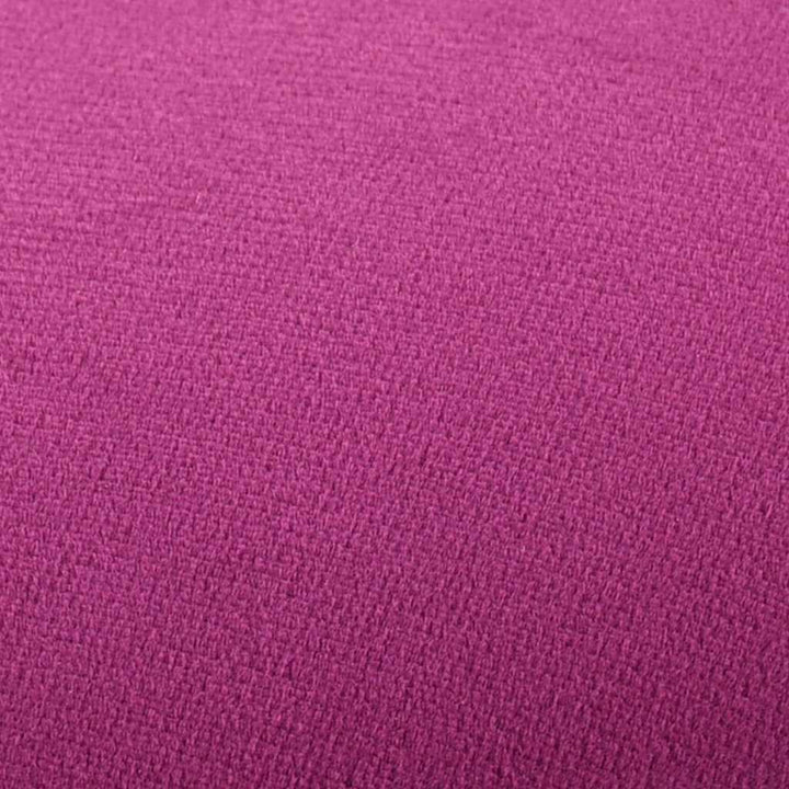 puf fløjl 28 x 36 cm lilla og guldfarvet