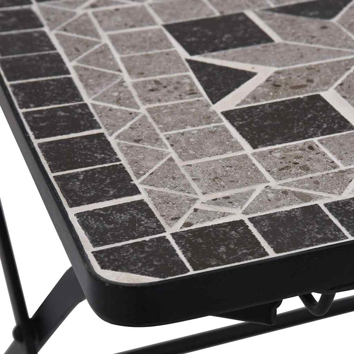 Mosaic klapstole 2 stk. grå