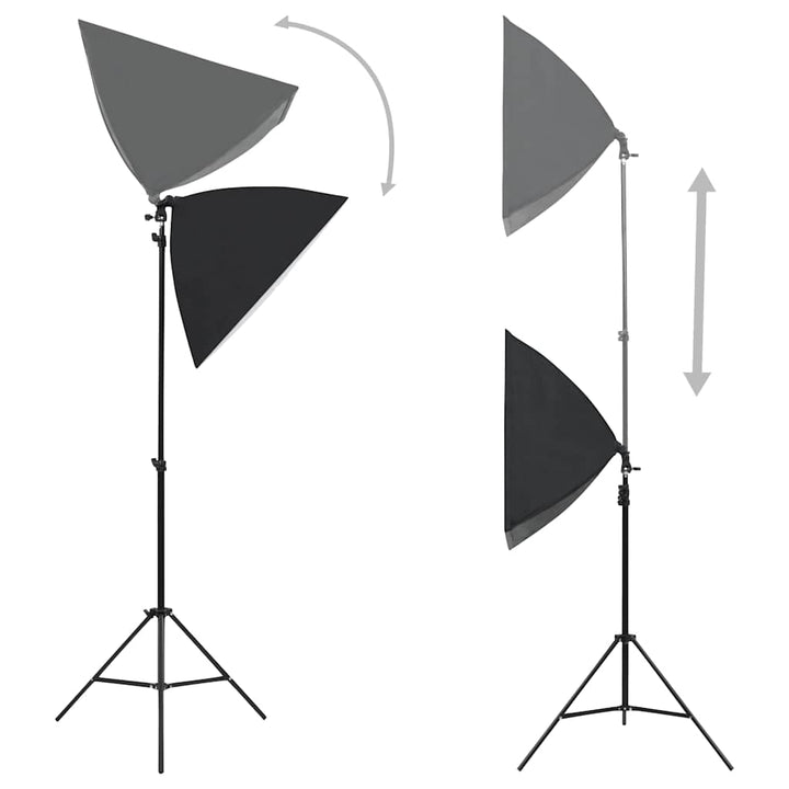 professionelle fotolamper 2 stk. 40x60 cm