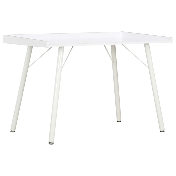 skrivebord 90x50x79 cm hvid