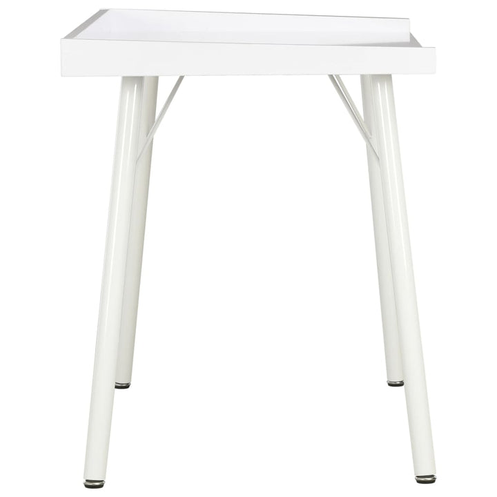 skrivebord 90x50x79 cm hvid