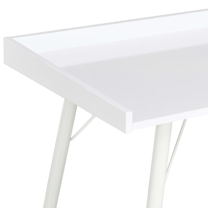 skrivebord 90x50x79 cm hvid