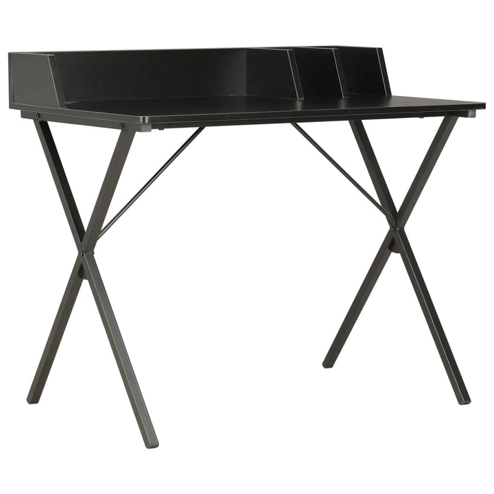 skrivebord 80 x 50 x 84 cm sort