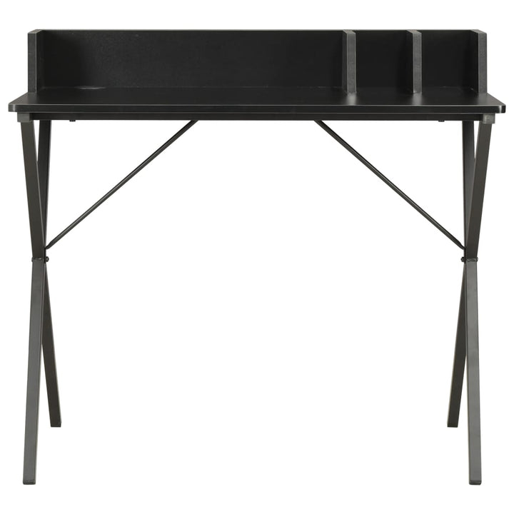 skrivebord 80 x 50 x 84 cm sort