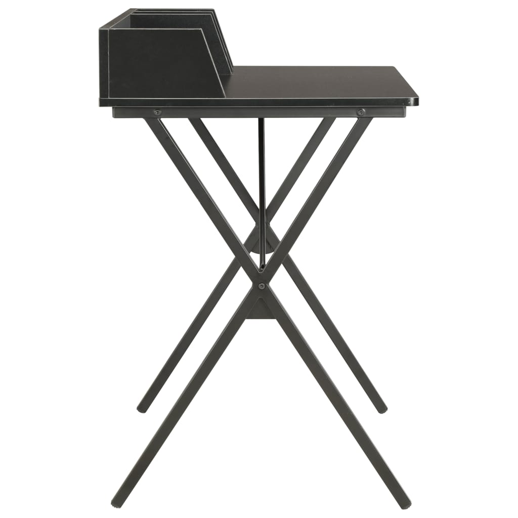 skrivebord 80 x 50 x 84 cm sort