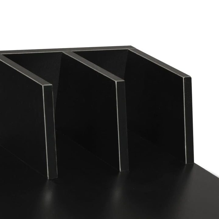 skrivebord 80 x 50 x 84 cm sort