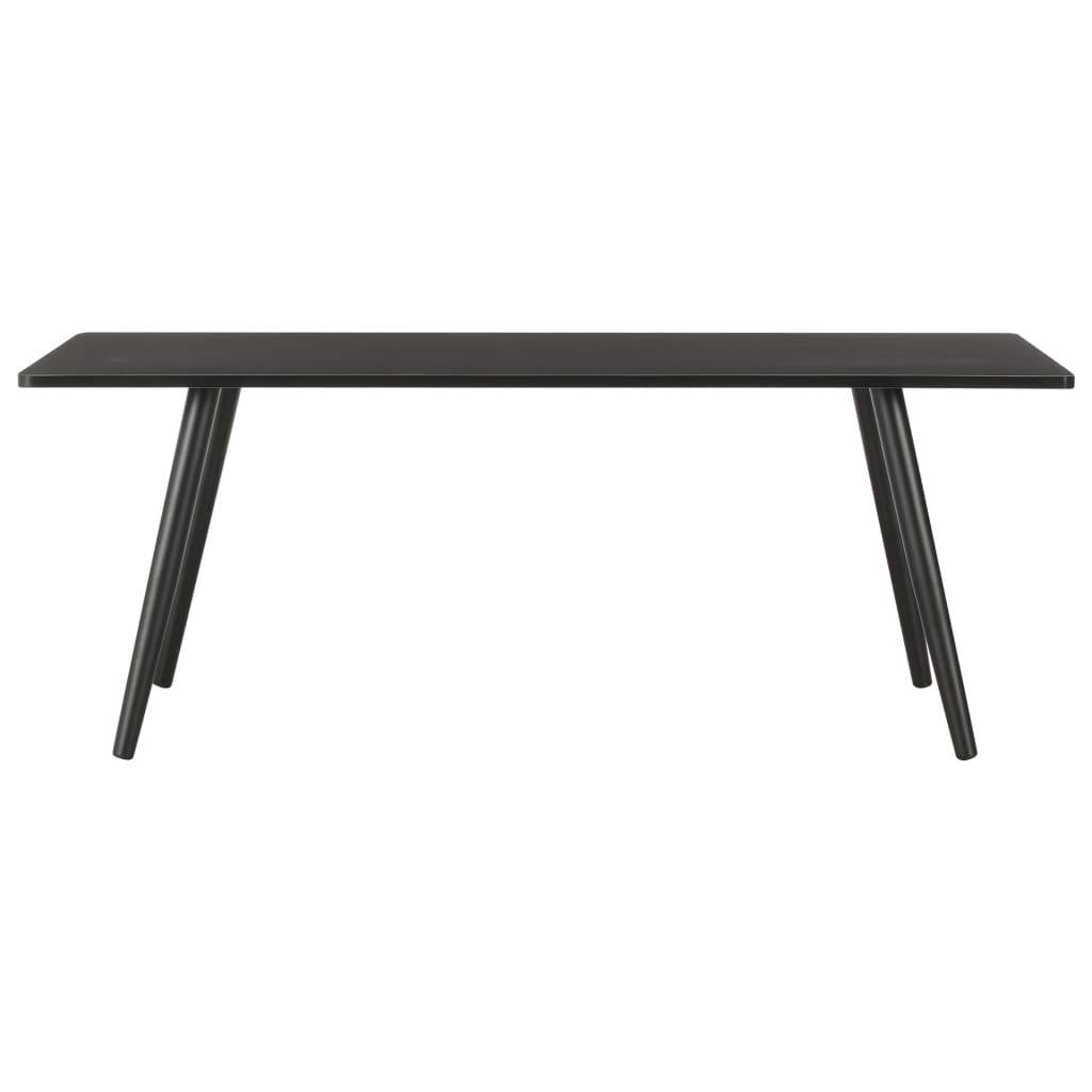 sofabord 120x60x46 cm sort