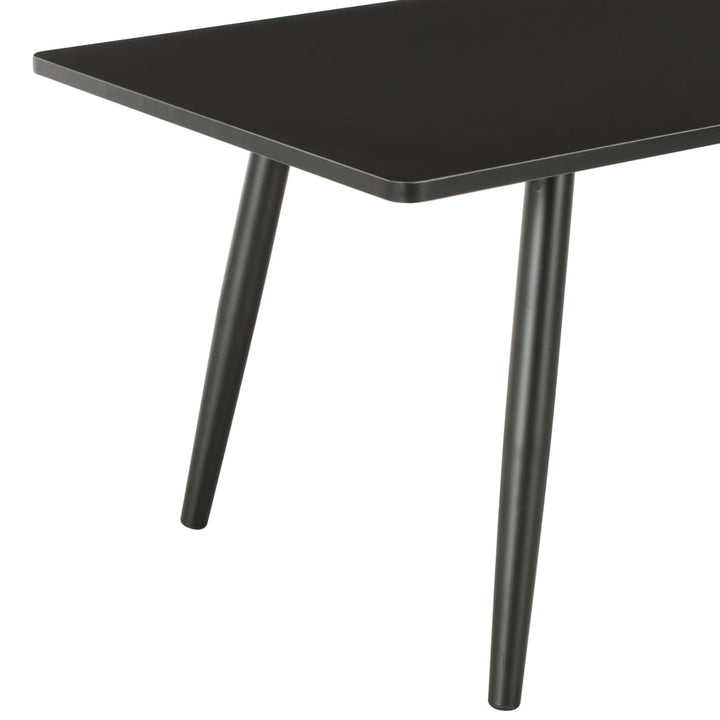 sofabord 120x60x46 cm sort