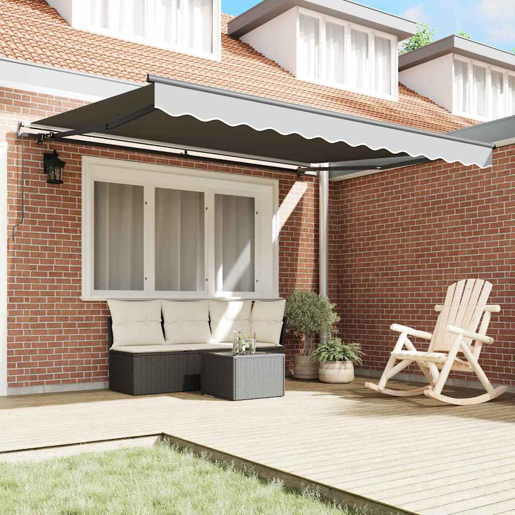 Markiseramme Antracit 3 x 2,5 m Aluminium