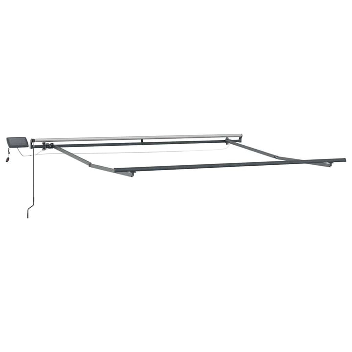 Markiseramme Antracit 3,5 x 2,5 m Aluminium