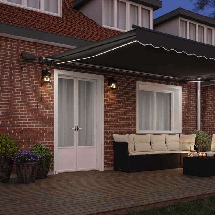Markiseramme Antracit 4,5 x 2,5 m Aluminium