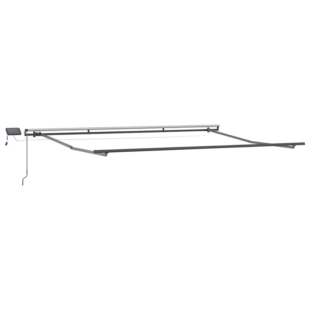 Markiseramme Antracit 4,5 x 2,5 m Aluminium