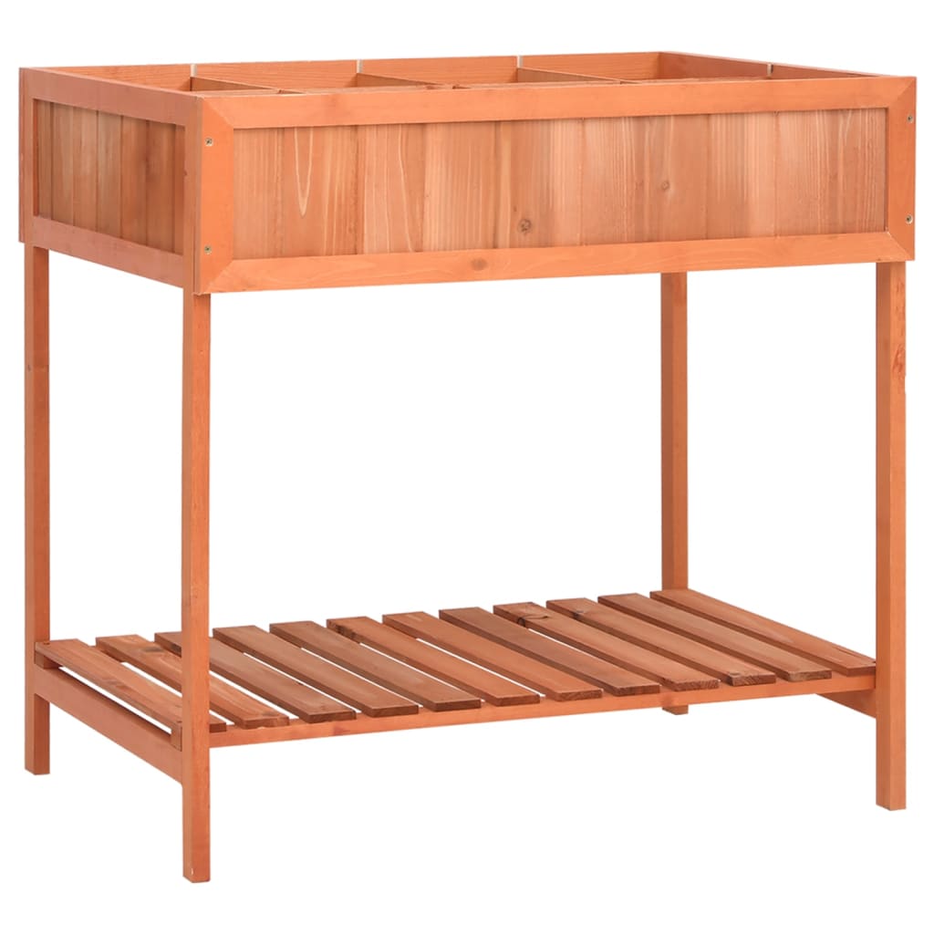 plantekasse 80x60x80 cm massivt grantræ