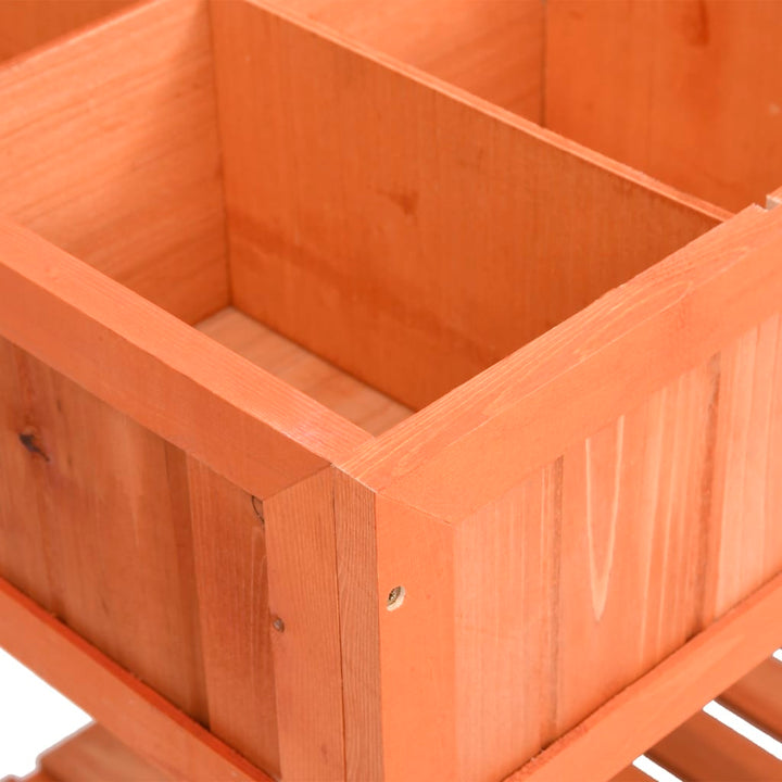 plantekasse 80x60x80 cm massivt grantræ