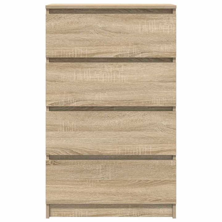 skænk 60x35x98,5 cm konstrueret træ sonoma-egetræsfarvet