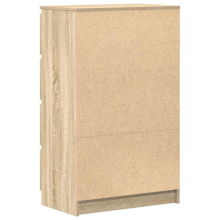 skænk 60x35x98,5 cm konstrueret træ sonoma-egetræsfarvet