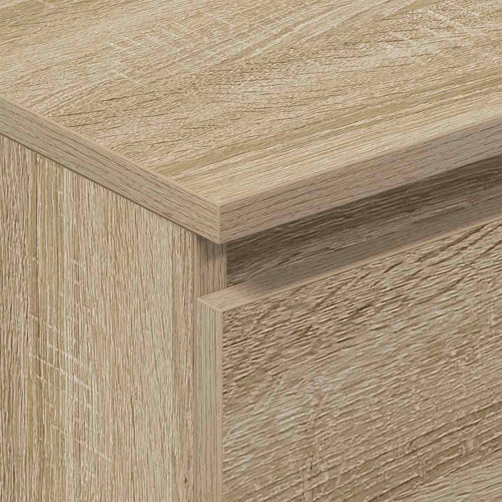 skænk 60x35x98,5 cm konstrueret træ sonoma-egetræsfarvet