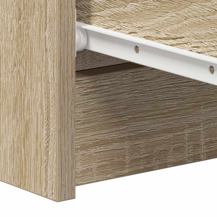 skænk 60x35x98,5 cm konstrueret træ sonoma-egetræsfarvet