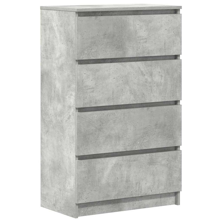 skænk 60x35x98,5 cm konstrueret træ betongrå