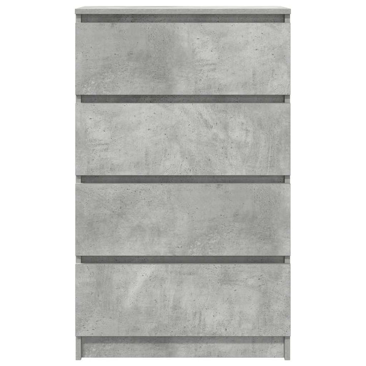 skænk 60x35x98,5 cm konstrueret træ betongrå