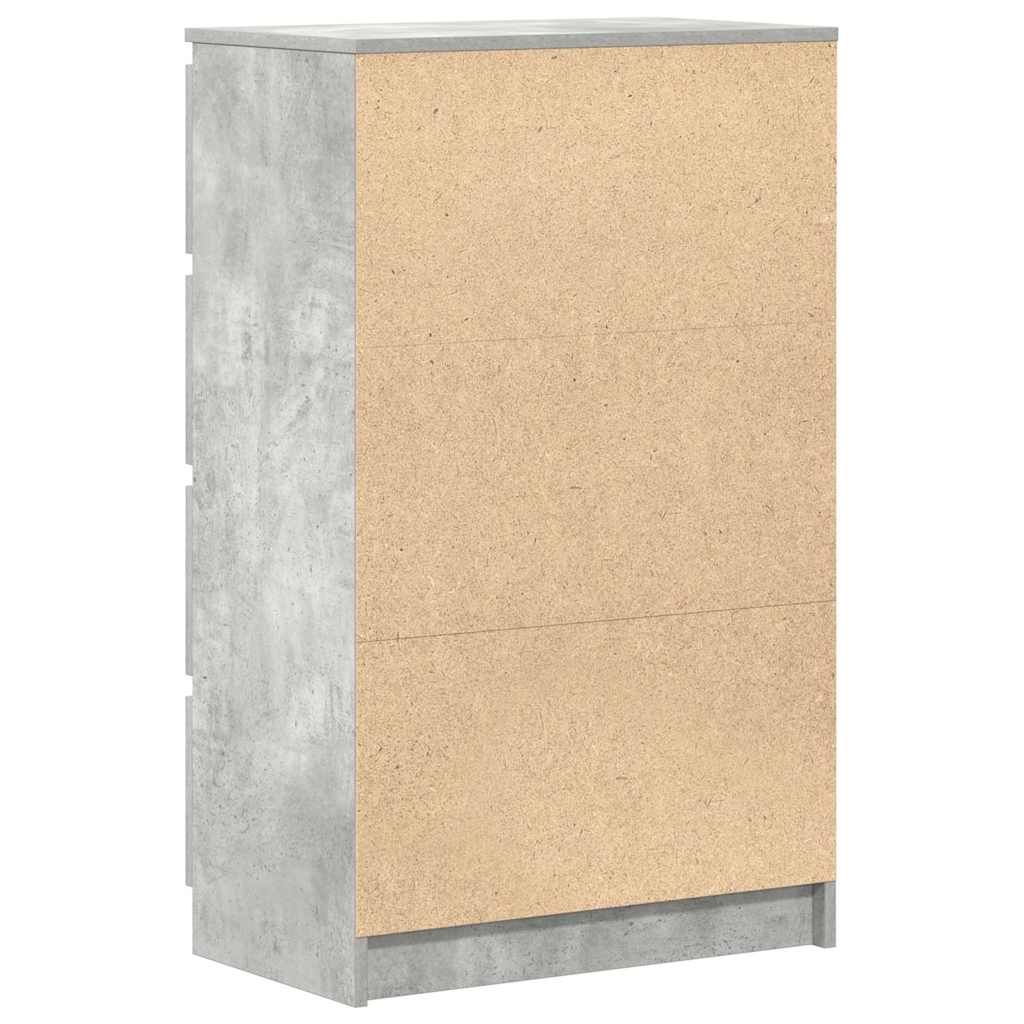 skænk 60x35x98,5 cm konstrueret træ betongrå