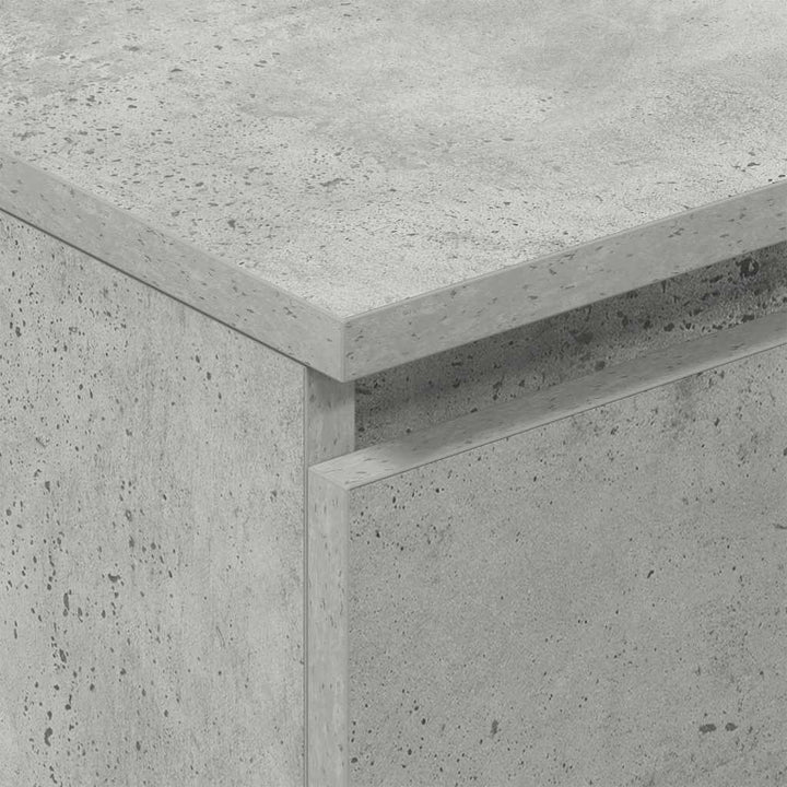 skænk 60x35x98,5 cm konstrueret træ betongrå