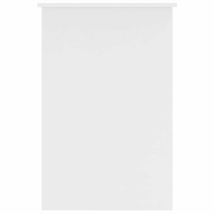skrivebord 100x50x76 cm konstrueret træ hvid