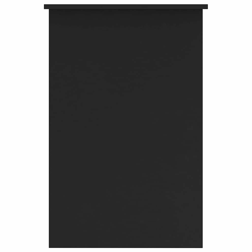 skrivebord 100x50x76 cm konstrueret træ sort