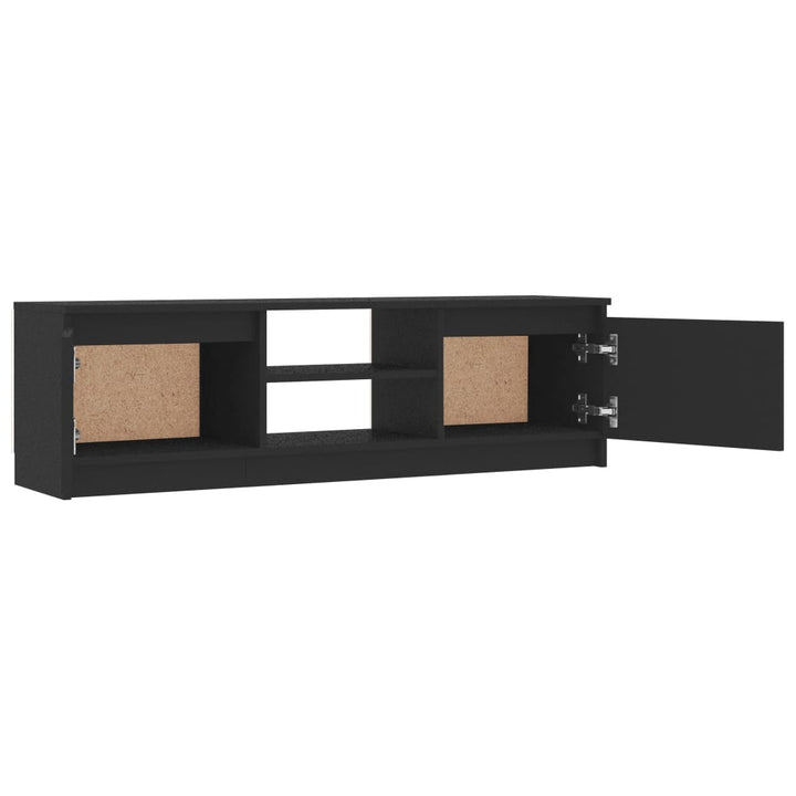 tv-skab 120x30x35,5 cm konstrueret træ grå