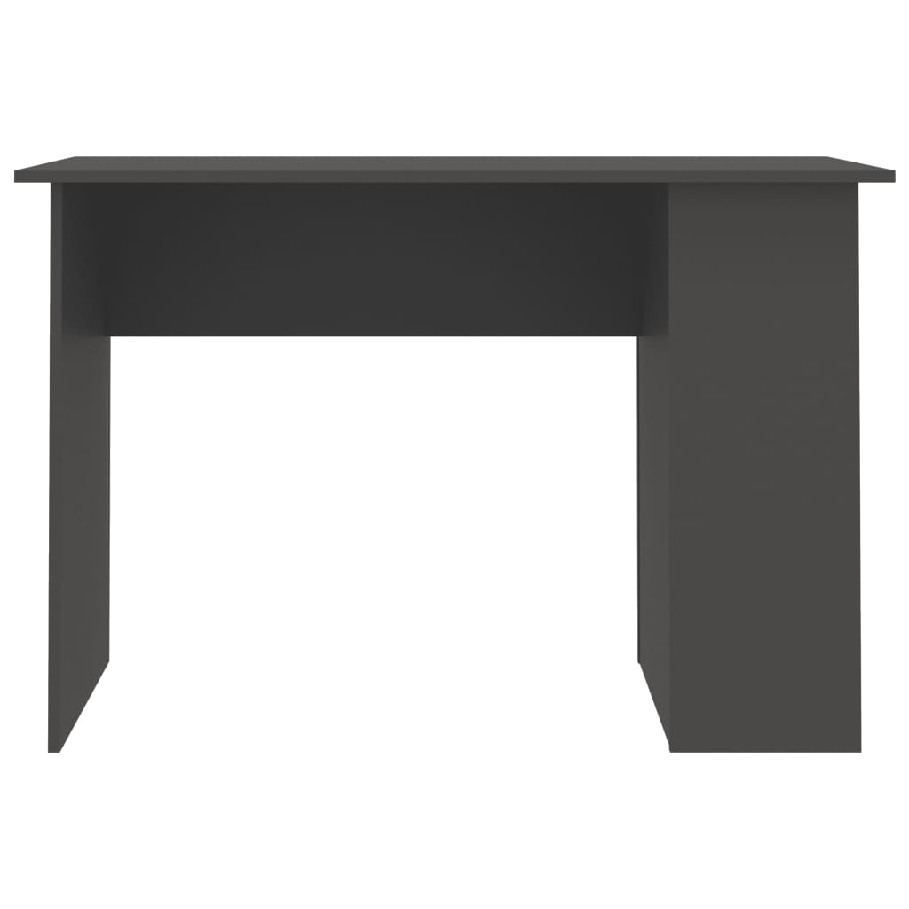 skrivebord 110x60x73 cm konstrueret træ grå