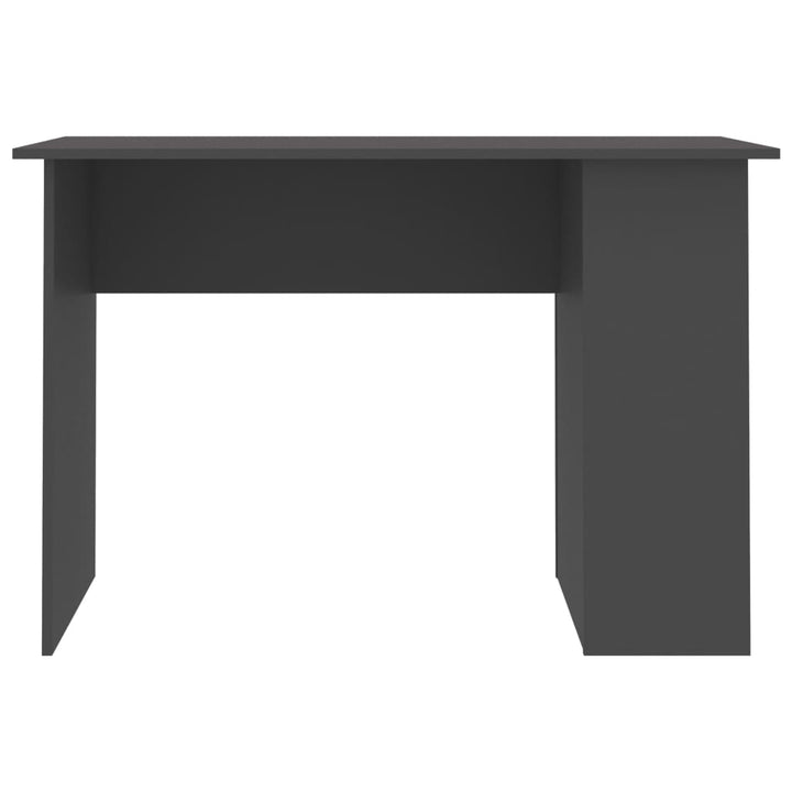 skrivebord 110x60x73 cm konstrueret træ grå