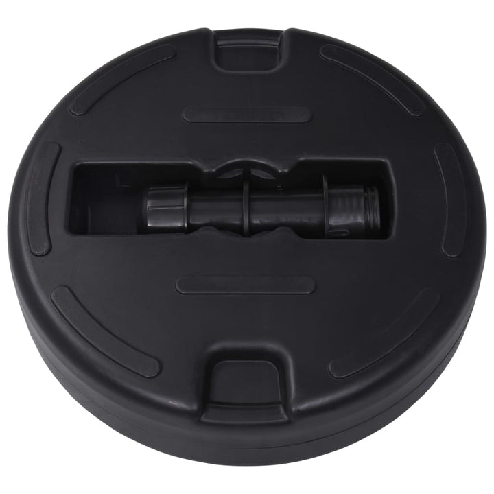 parasolfod 24 l sand- eller vandfyld sort