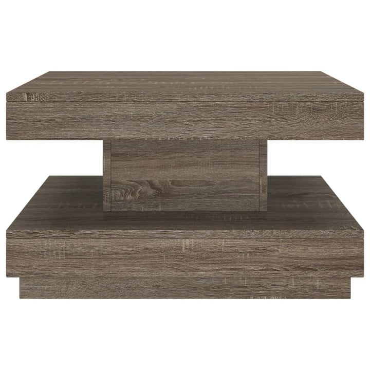 sofabord 60x60x35 cm MDF grå