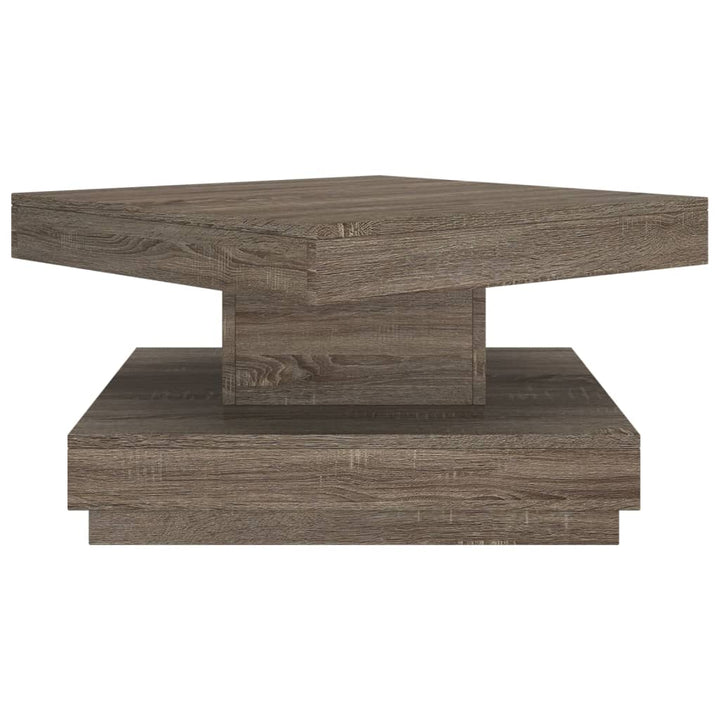 sofabord 60x60x35 cm MDF grå