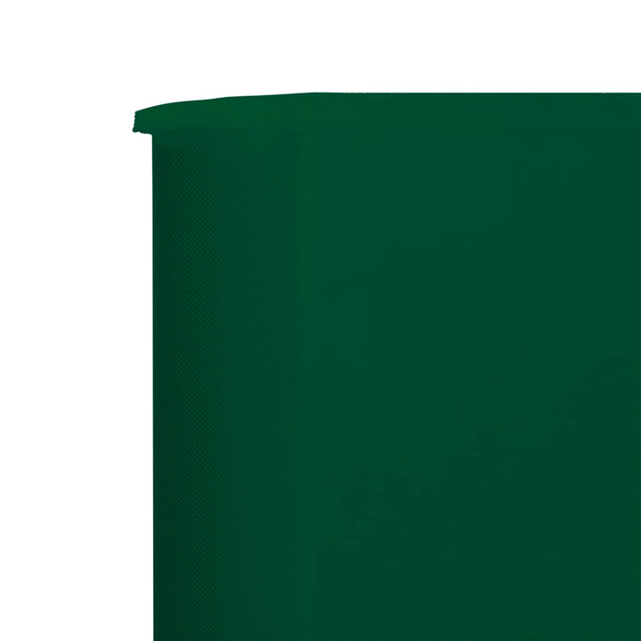 3-panels læsejl 400x160 cm stof grøn