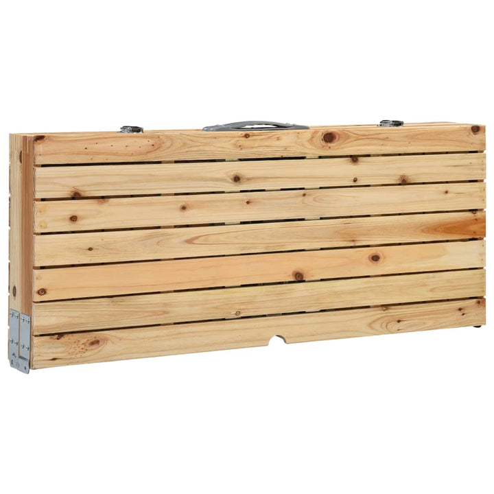 foldbart campingbord med 4 siddepladser stål aluminium