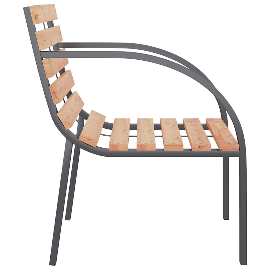 havestole 2 stk. træ sort