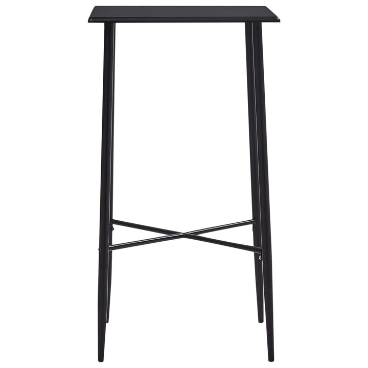 barbord 60 x 60 x 111 cm MDF sort