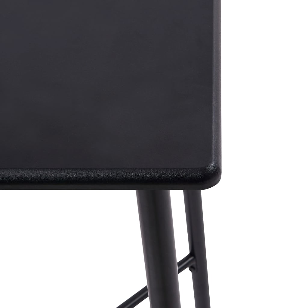 barbord 60 x 60 x 111 cm MDF sort