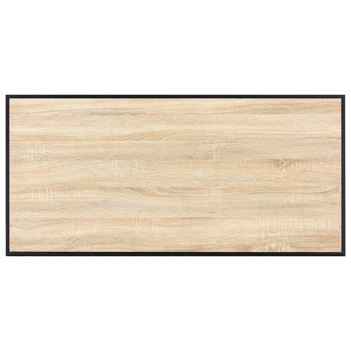 spisebord 120 x 60 x 75 cm MDF egetræsfarve