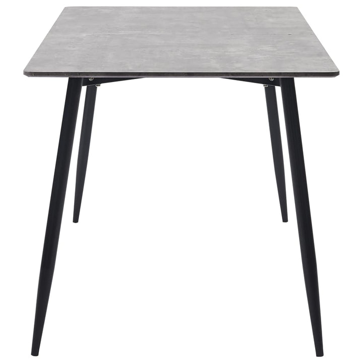 spisebord 160 x 80 x 75 cm MDF grå