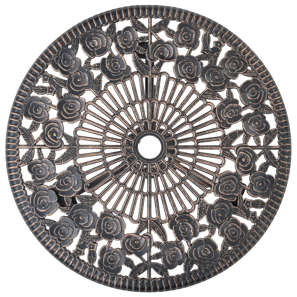 bistrosæt 3 dele støbt aluminium